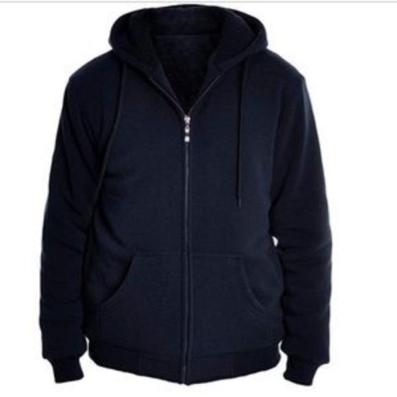 Espada Other - Espada Men's Full-Zip Sherpa-Lined Hoodie Jacket